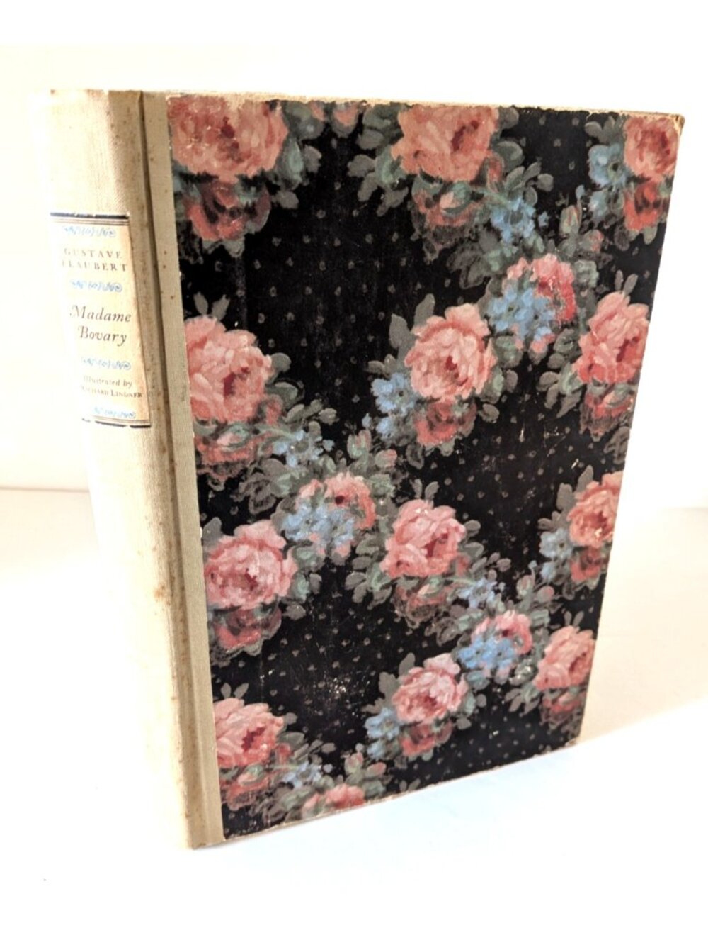 VTG 1944 Madame Bovary By G. Flaubert Chintz Pattern HardcoverPeter Pauper Press